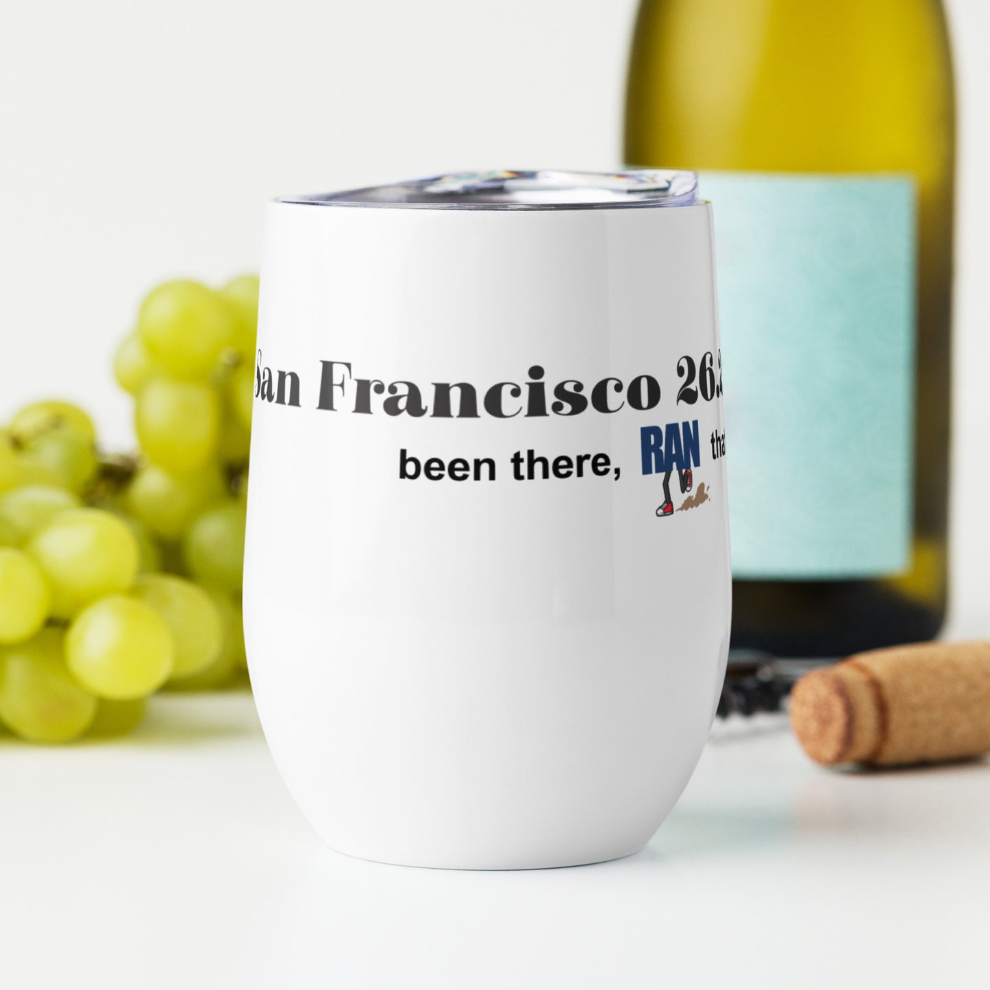 San Francisco 26.2 Wine tumbler