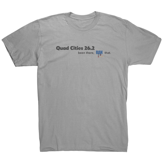 Quad City 26.2 Mens T-Shirt